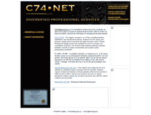 Tablet Screenshot of c74.net